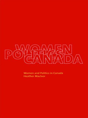 cover image of Women and Politics in Canada